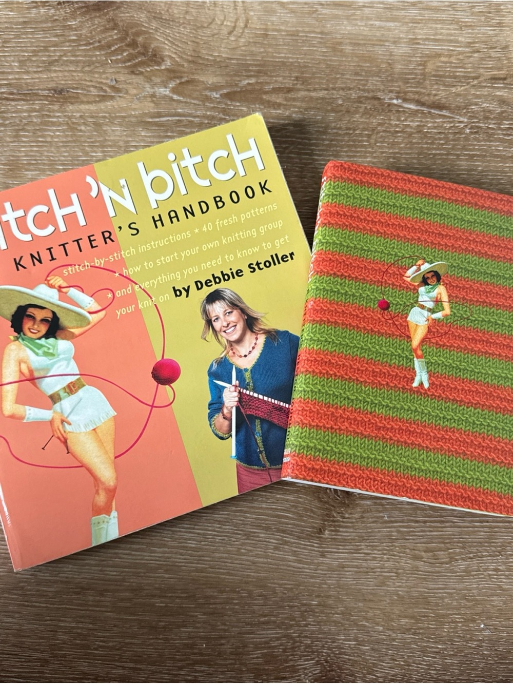 Knitter's Handbook with Striped Knitter’s Journal